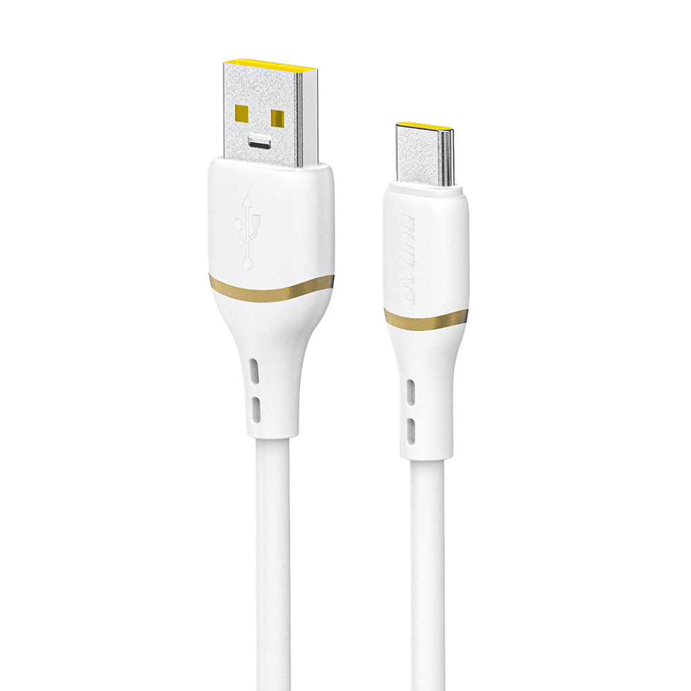 Dudao L25T USB-A na USB-C silikonski kabel 5A 1m - bel