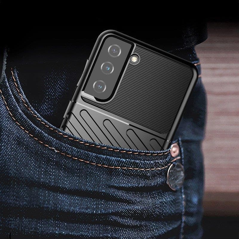 Hurtel Thunder Case za Samsung Galaxy S23+ silikonski oklep črn 8