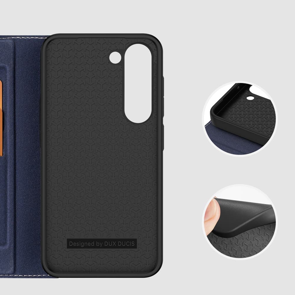 Dux Ducis Skin X2 etui Samsung Galaxy S23+ flip (modra) 3