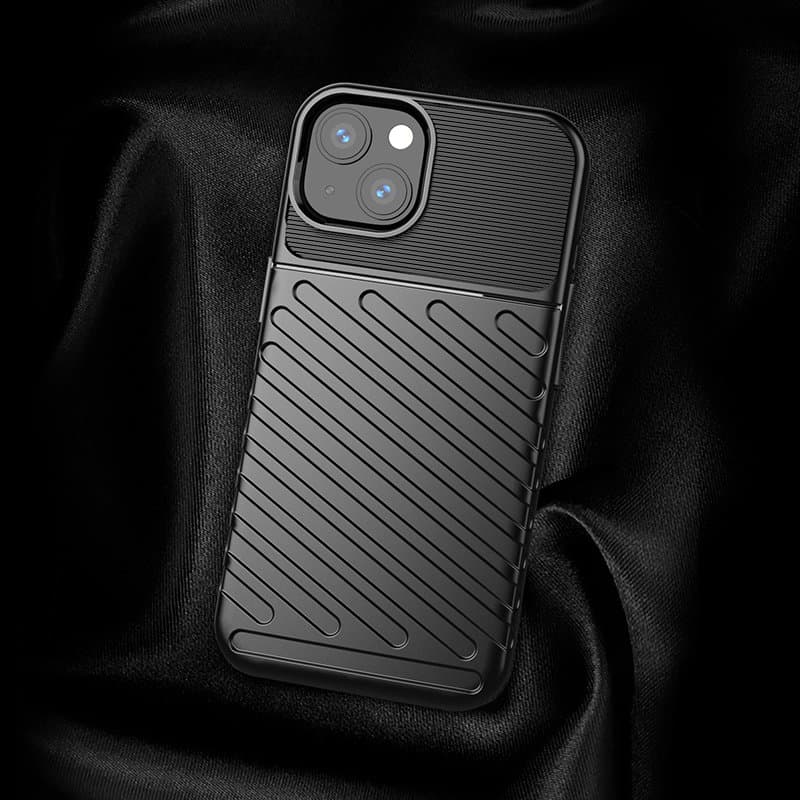 Thunder Case Fleksibilna TPU ovitek za iPhone 13 mini - Zelena 5