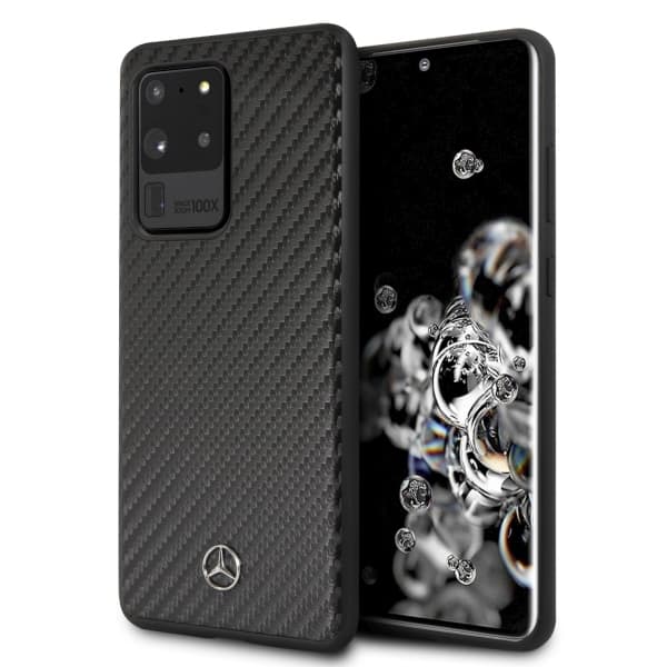 Mercedes Dynamic ovitek za Samsung Galaxy S20 Ultra, črn