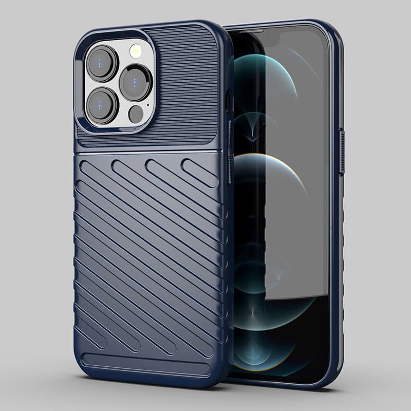 Hurtel Thunder ovitek za iPhone 13 Pro - modra 3