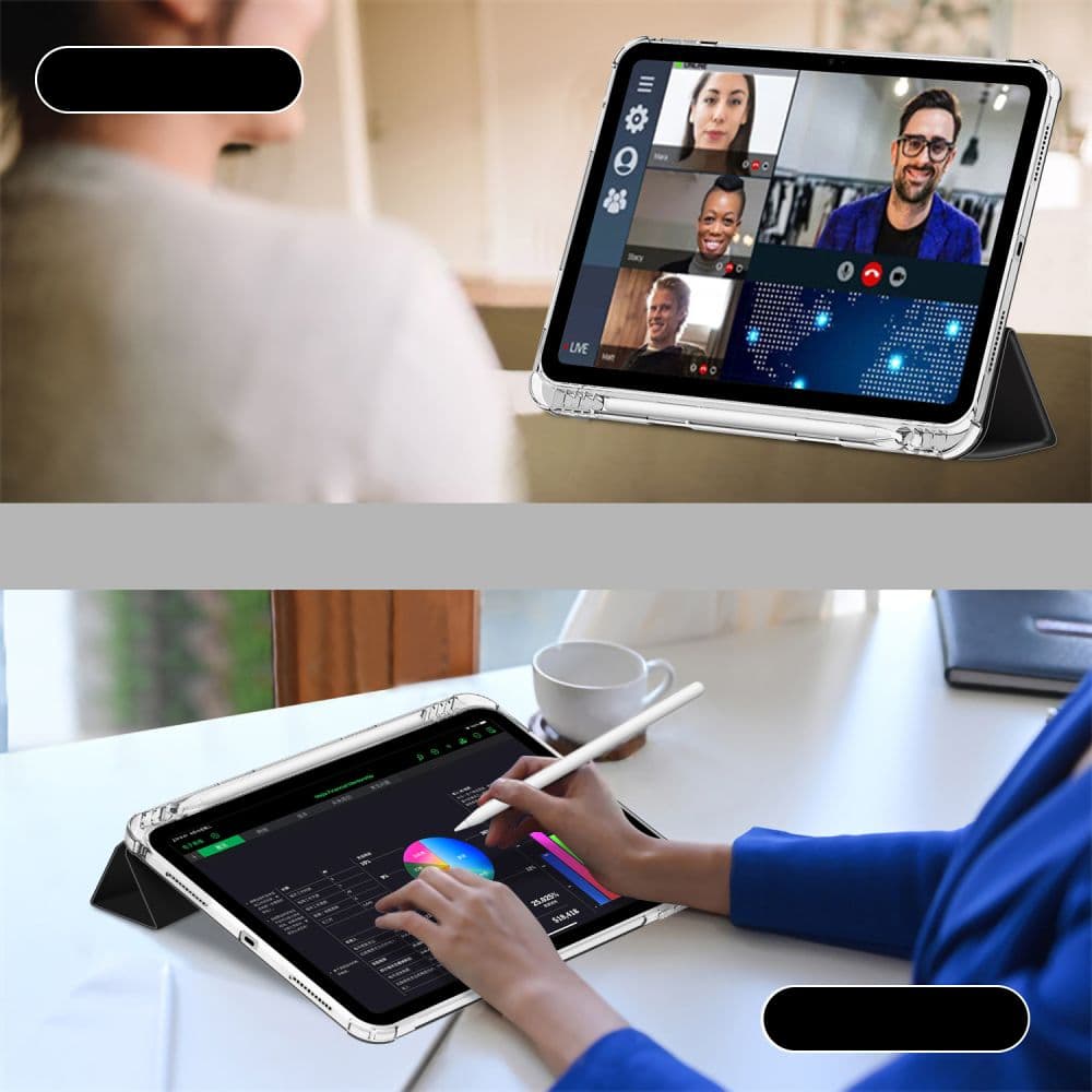 Hibridni ovitek Tech-Protect SC Pen za iPad 10.9" 2022 - črn 7