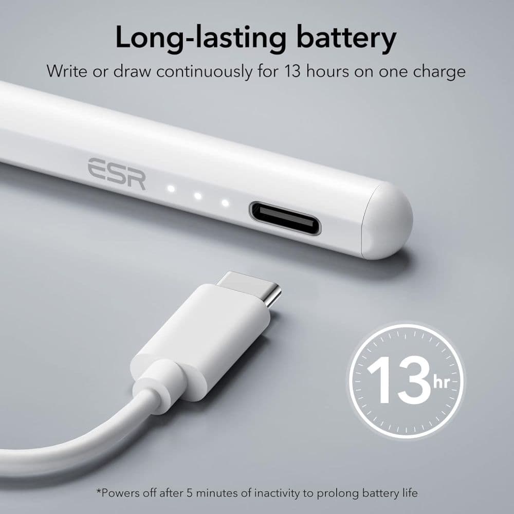 ESR Digital+ Magnetic pisalo za iPad - belo 2