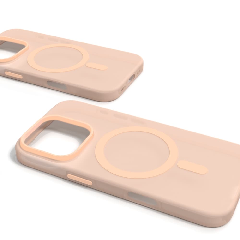 Puro Daylight MagSafe silikonski ovitek za iPhone 16 Pro - bež 2