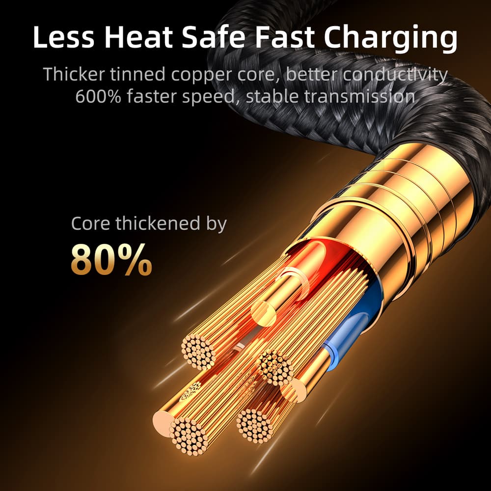 Joyroom Gaming kabel Lightning (kotni) / USB-A 2.4A, 1.2 m - modra 7