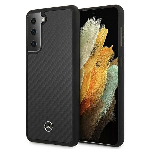 Mercedes Dynamic Line ovitek za Samsung Galaxy S21+ - črna