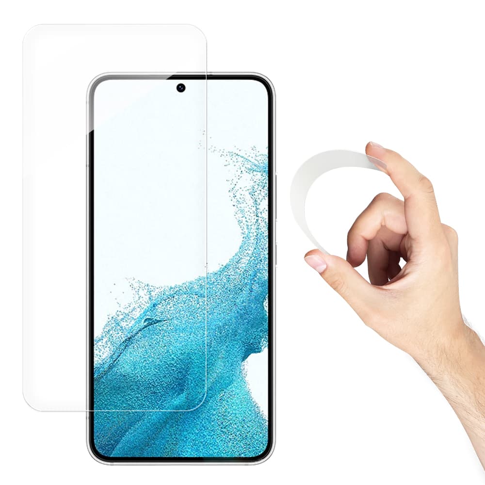 Wozinsky Nano Flexi Hybrid steklena folija za Samsung Galaxy S22+ - prozorna