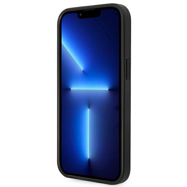 Ovitek Karl Lagerfeld Saffiano 'Karl's Head Patch' za iPhone 14 Plus - Črna 5