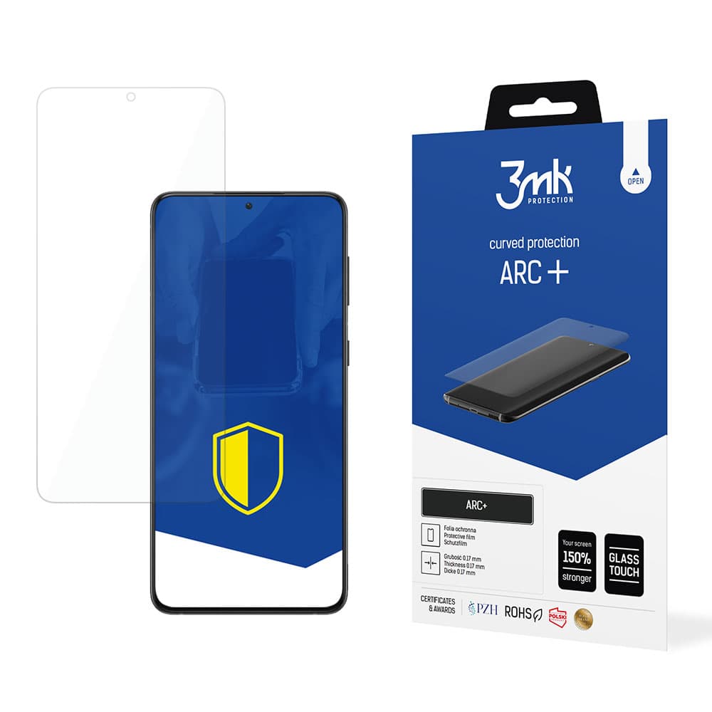 3mk ARC+ folija za ukrivljen zaslon Samsung Galaxy S21 Ultra 5G