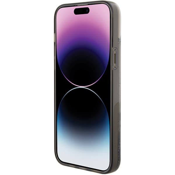 Ovitek Karl Lagerfeld Liquid Glitter Choupette za iPhone 15 Plus - prozorna 5
