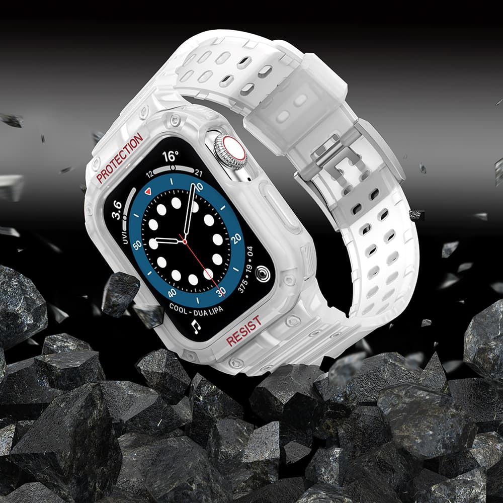 Hurtel Protect Strap Band za Apple Watch 38/40/41mm, prozorna 6