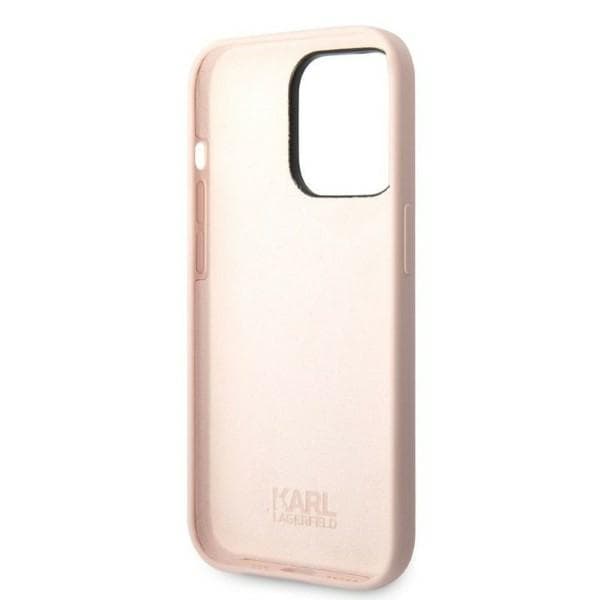 Karl Lagerfeld Silicone Ikonik etui za iPhone 14 Pro 6.1" roza 7