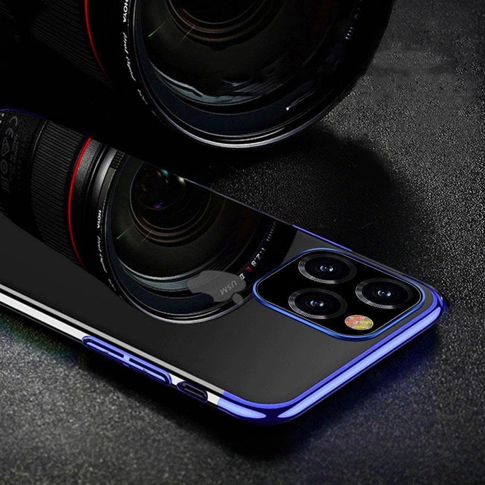 Clear Color ovitek za Xiaomi Redmi Note 11S / Note 11 - moder 2