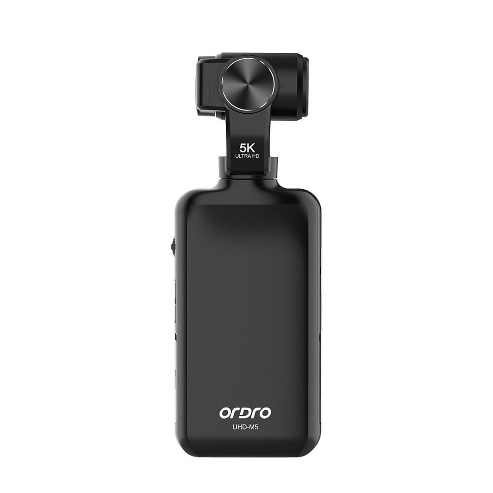 3-osna gimbal kamera Ordro Pocket M5, 5K, za Vlogging in YouTube - črna 5