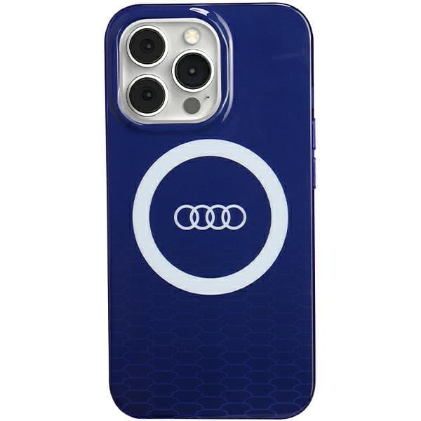 Audijeva ovitek MagSafe Big Logo IML za iPhone 13 Pro / 13 - moder