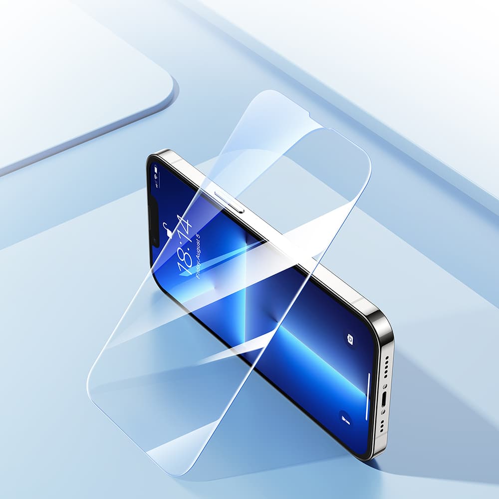 Joyroom Knight 2.5D FS TG stekla za iPhone 14 Plus (5 kosov) 3
