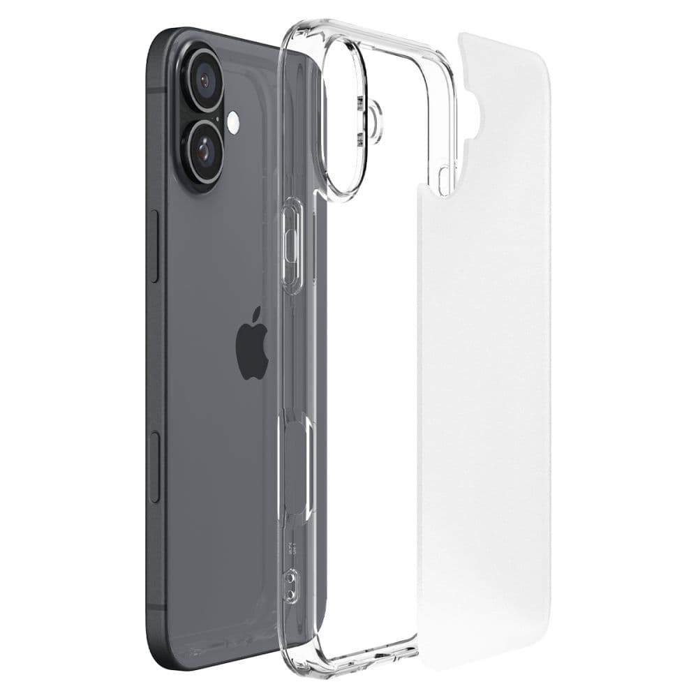 Spigen Ultra Hybrid etui za iPhone 16 - Prozoren 8
