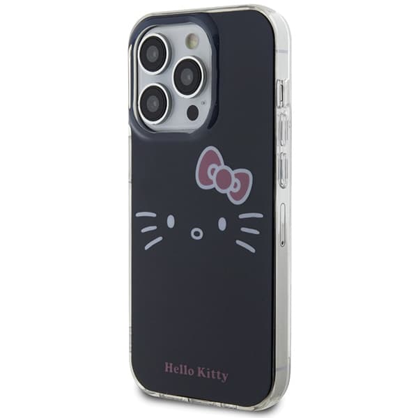 Hello Kitty ovitek IML Kitty Face za iPhone 13 Pro Max - črna 2