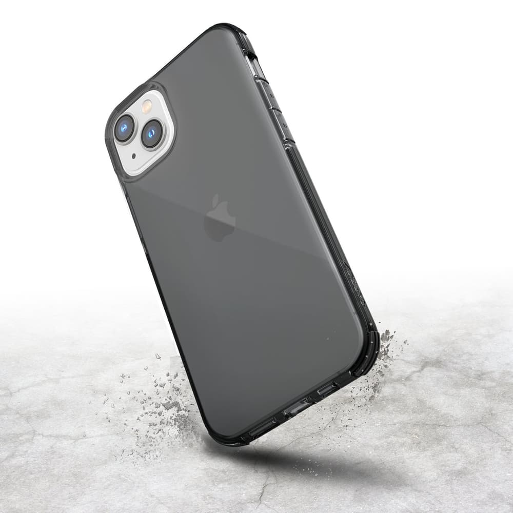 Raptic X-Doria Clear Case za iPhone 14 Plus, siva ohišje 2