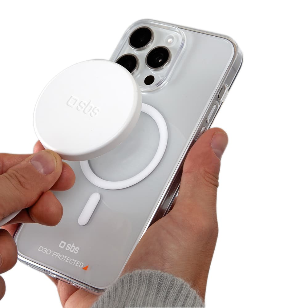 SBS D3O MagSafe ovitek za iPhone 15 Pro - prozoren 3