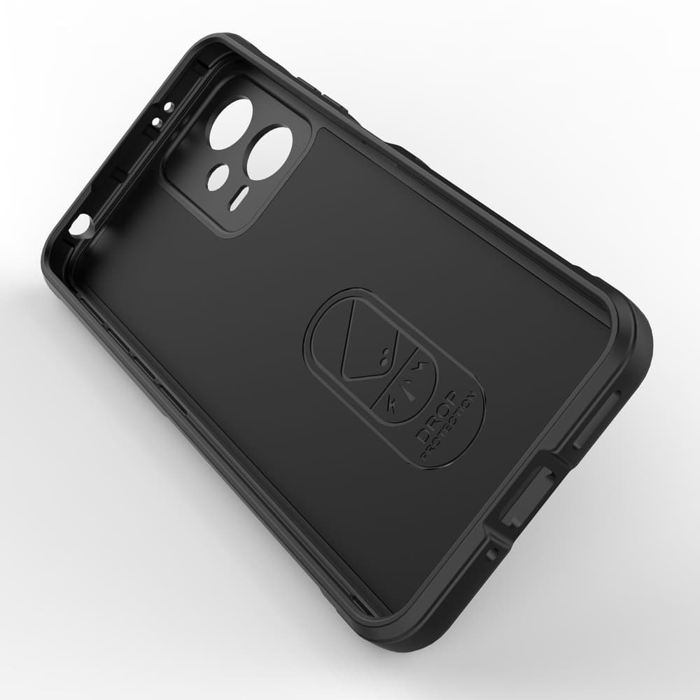 Magic Shield ovitek za Xiaomi Redmi Note 12 5G / Poco X5 5G (okLopni, črn) 3