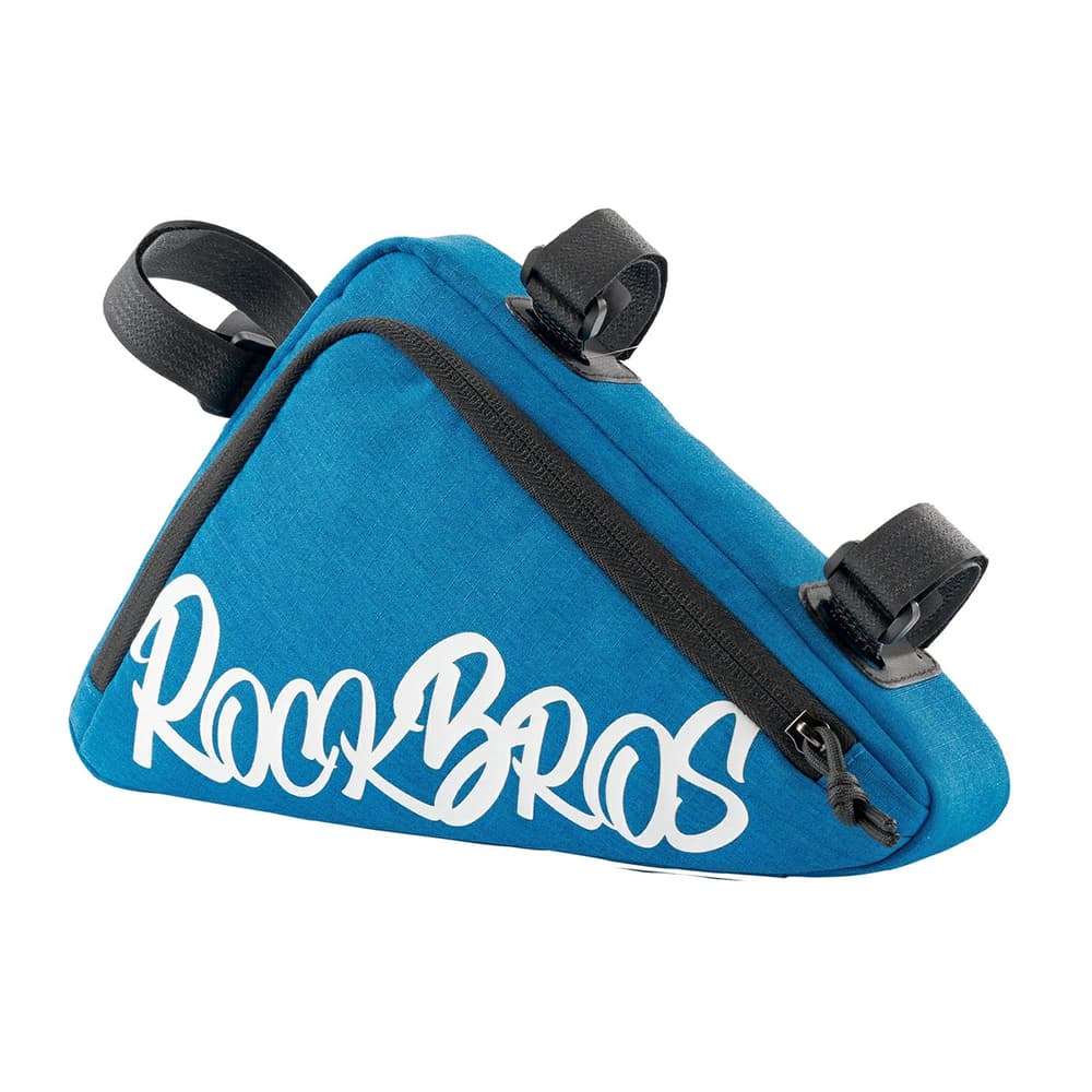 Rockbros G002 trikotna torba za okvir 1,4L - modra