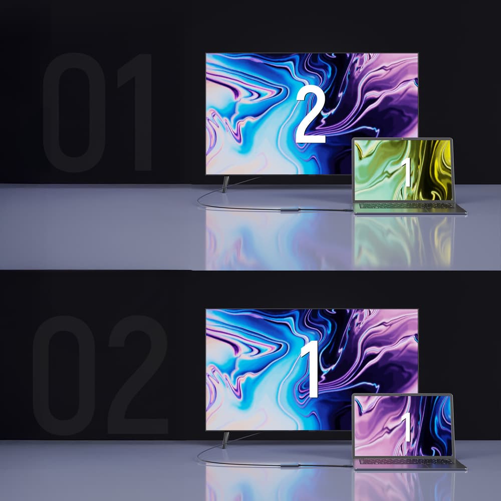 Wozinsky WACH-01 USB-C na HDMI adapter, 4K 60Hz, črn 6