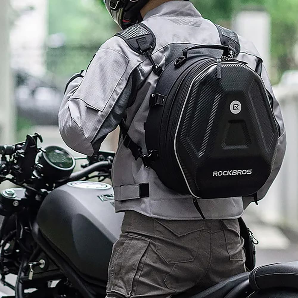 Motoristična tank torba Rockbros 35L - črna 6
