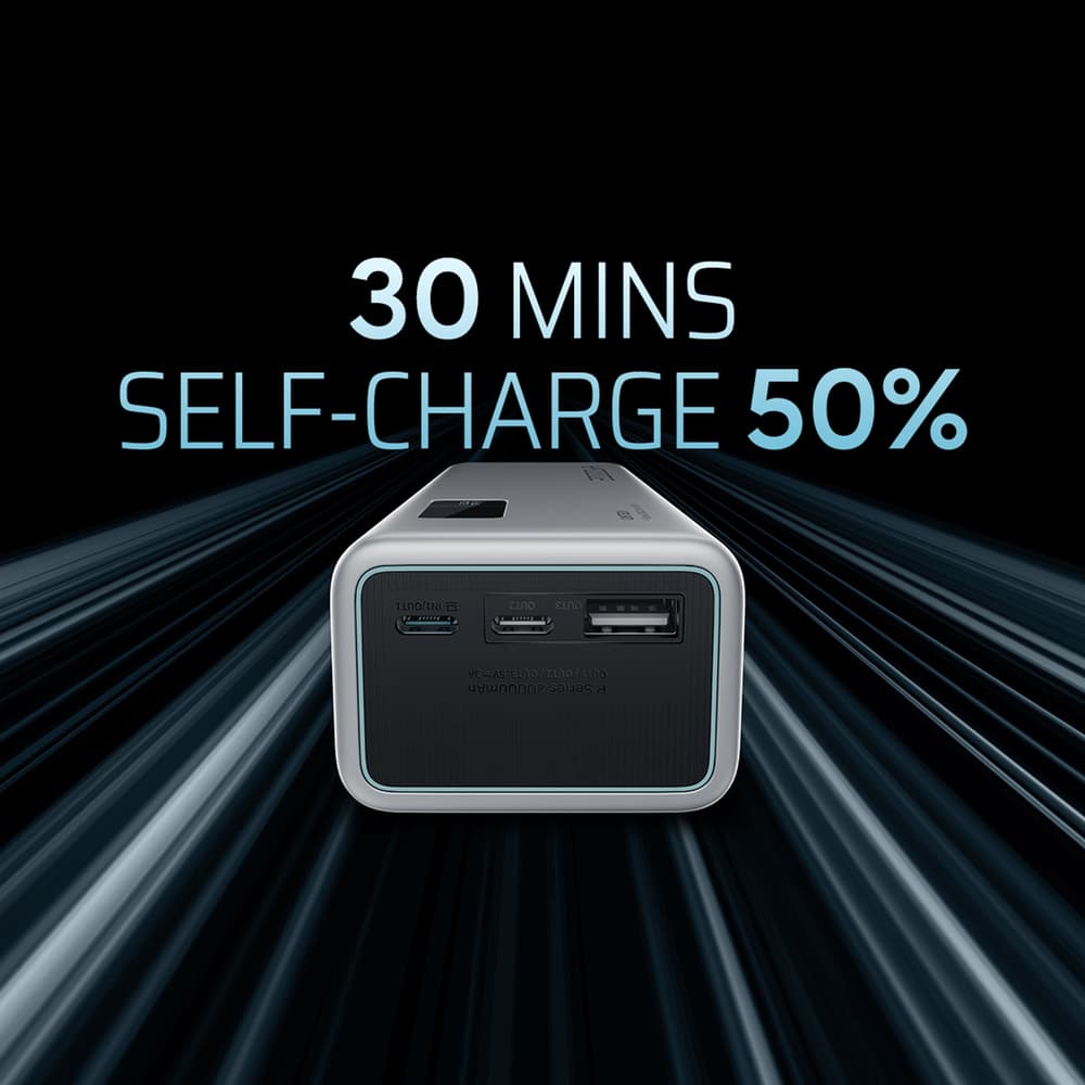 Cuktech P+Series No. 15 Powerbank 150W 20000mAh - siva 6