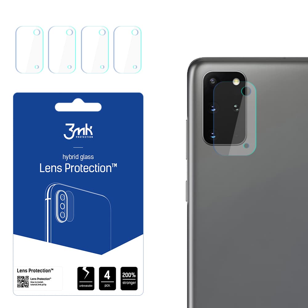 3mk Lens Protection™ hibridno steklo za kamero Samsung Galaxy S20 Plus 5G