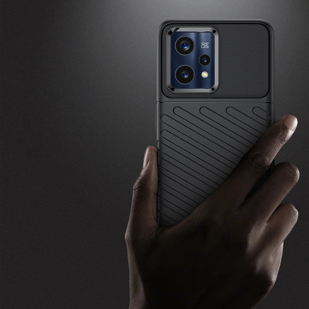 Thunder Case ovitek za Realme 9 Pro+ (9 Pro Plus) - črn 3