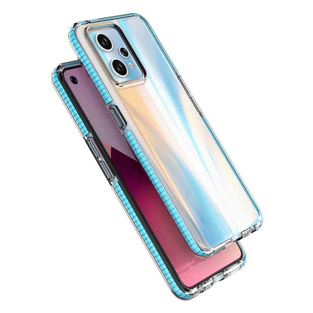 Hurtel Spring Case za Realme 9 Pro+ / Realme 9, silikonski, črn 3