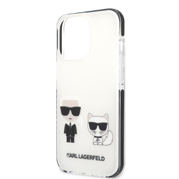 Karl Lagerfeld Choupette ovitek za iPhone 13 Pro Max, bel 6