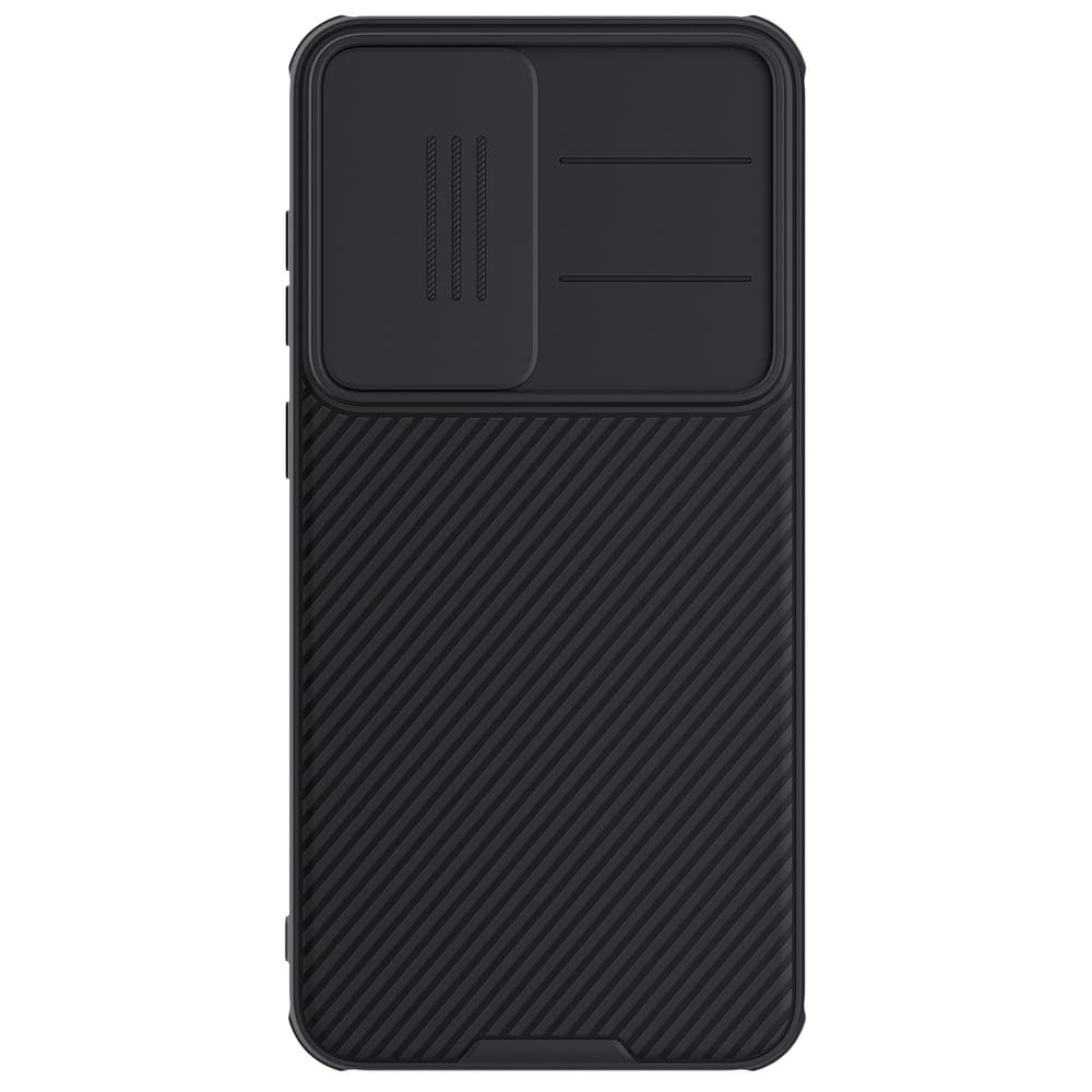 Ovitek Nillkin CamShield Pro za Samsung S25+ z zaščito kamere - črn