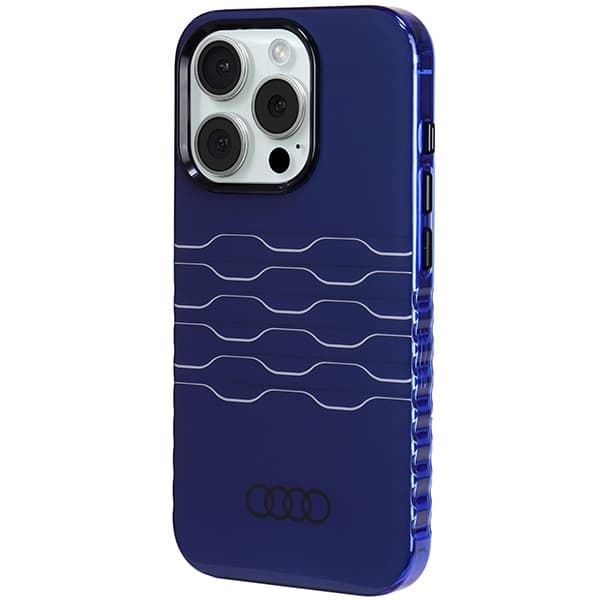 Audi IML MagSafe ovitek za iPhone 15 Pro - modra 2