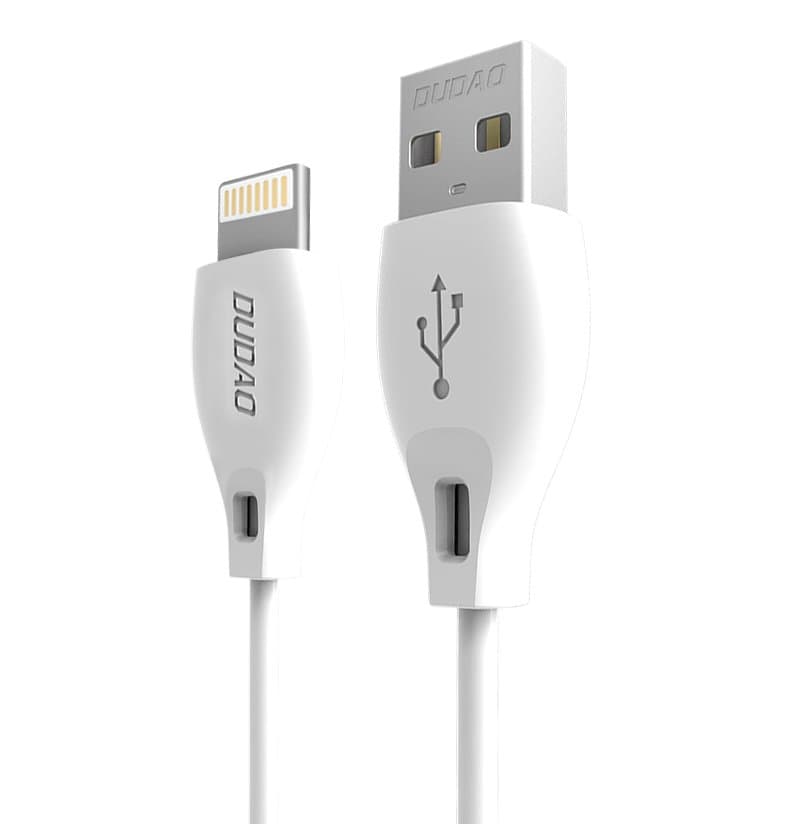 Dudao L4L kabel USB/Lightning, 2.4A, 1m, bel