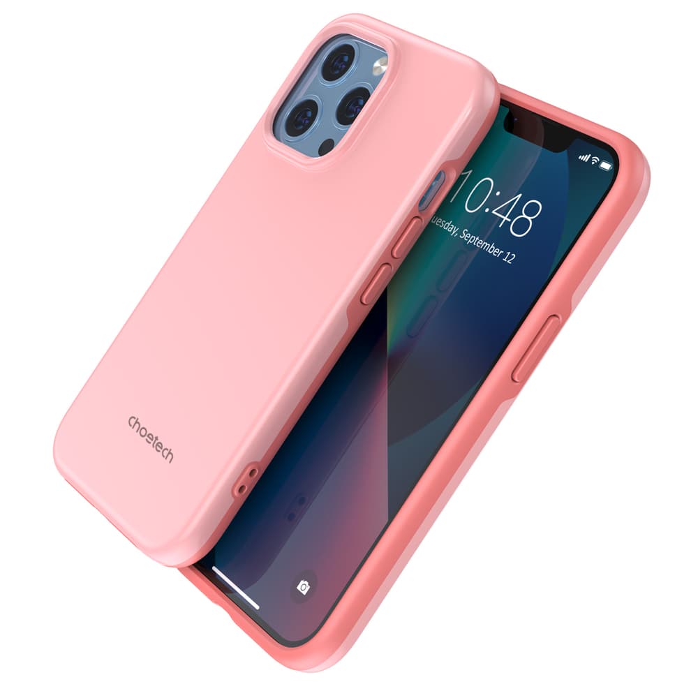 Ovitek Choetech MFM Anti-drop za iPhone 13 Pro, roza 4