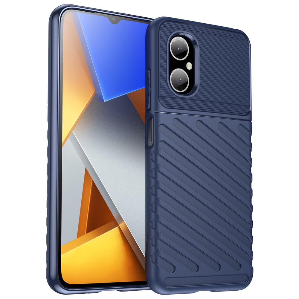 Armor etui Thunder Case za Xiaomi Poco M4 5G - modri