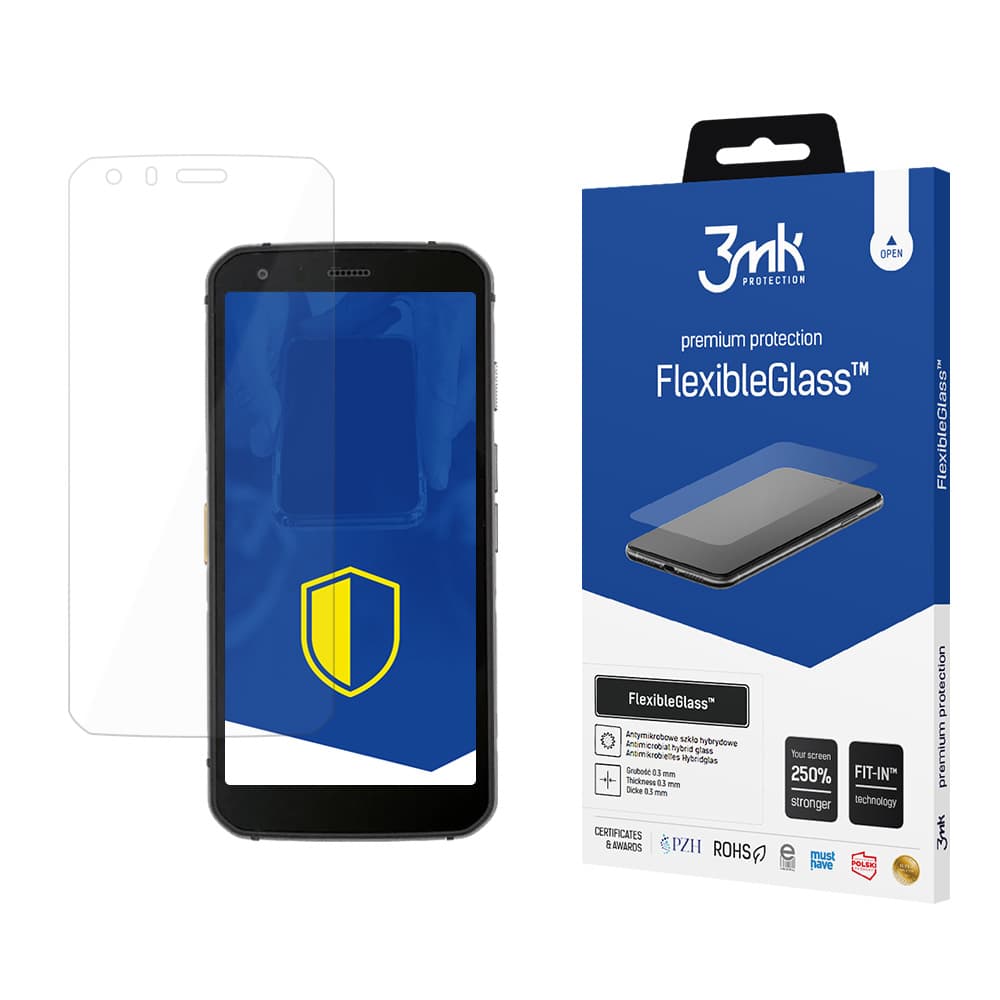 Kaljeno steklo 3mk FlexibleGlass za CAT S62 Pro