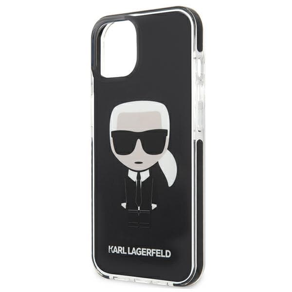 Karl Lagerfeld etui Ikonik Karl za iPhone 13 mini - črn 6