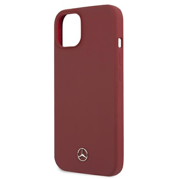 Mercedes etui Silicone Line za iPhone 13/14/15 - rdeča 6