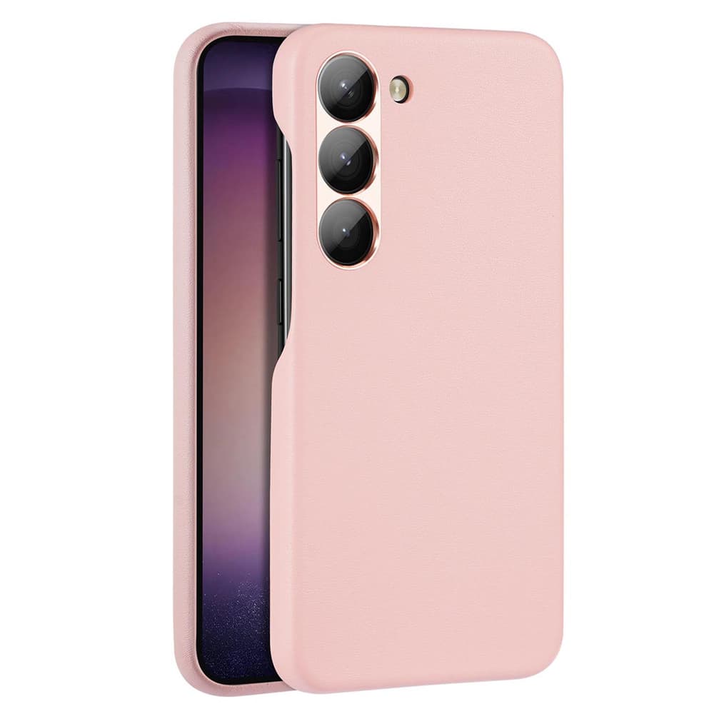 Dux Ducis Grit ovitek za Samsung Galaxy S23+ (eko usnje, roza)