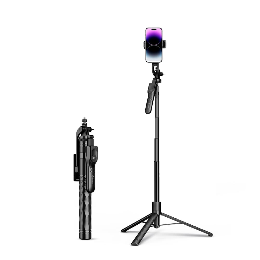 Orico SPM175 Selfie Stick / Stojalo 1/4" s 360° vrtenjem, Bluetooth 5.2 - črn