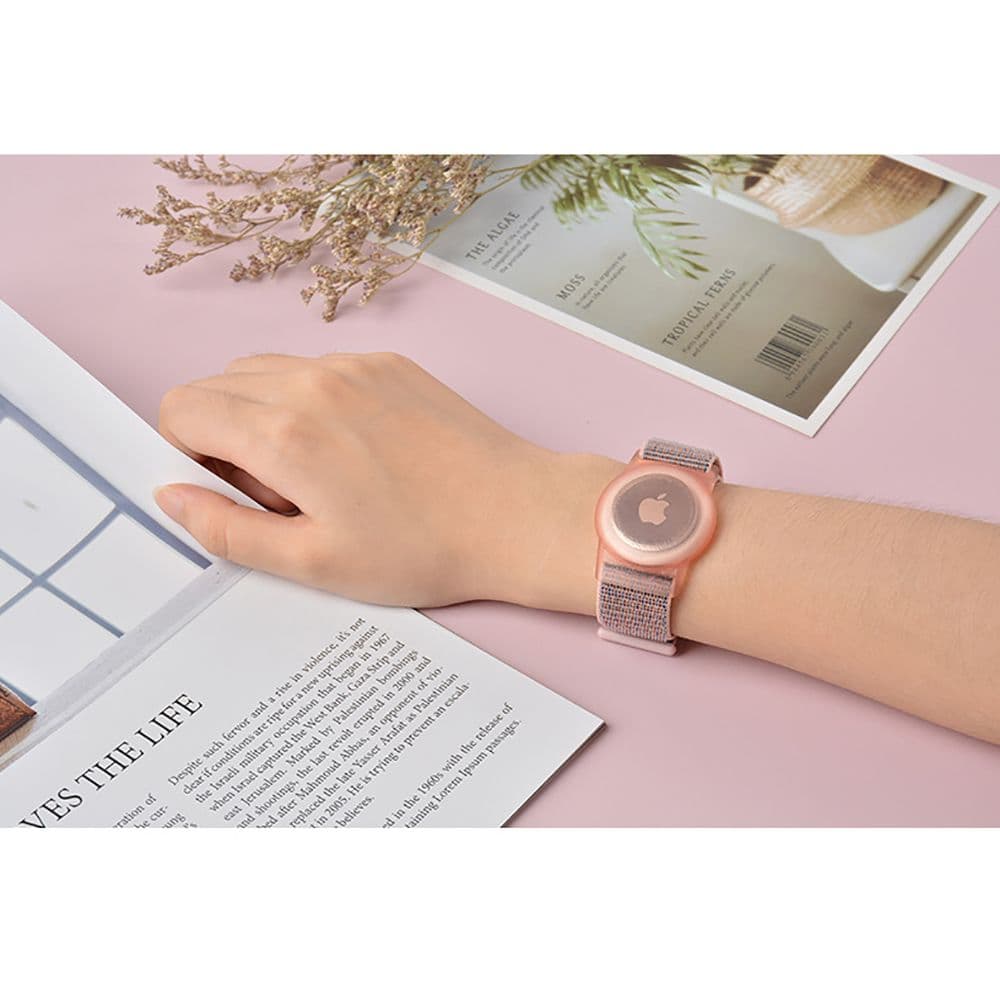 Tech-Protect Nylon zapestnica za otroke za Apple AirTag - modra 4