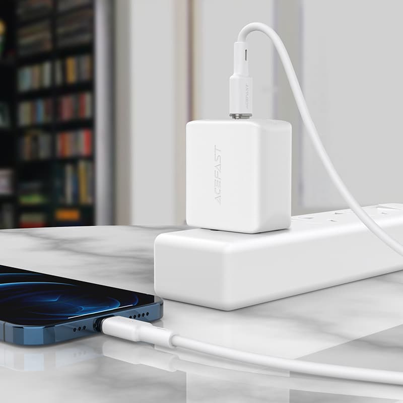 Acefast kabel MFI USB Type C - Lightning 1.2m, 30W, 3A - Črn 6
