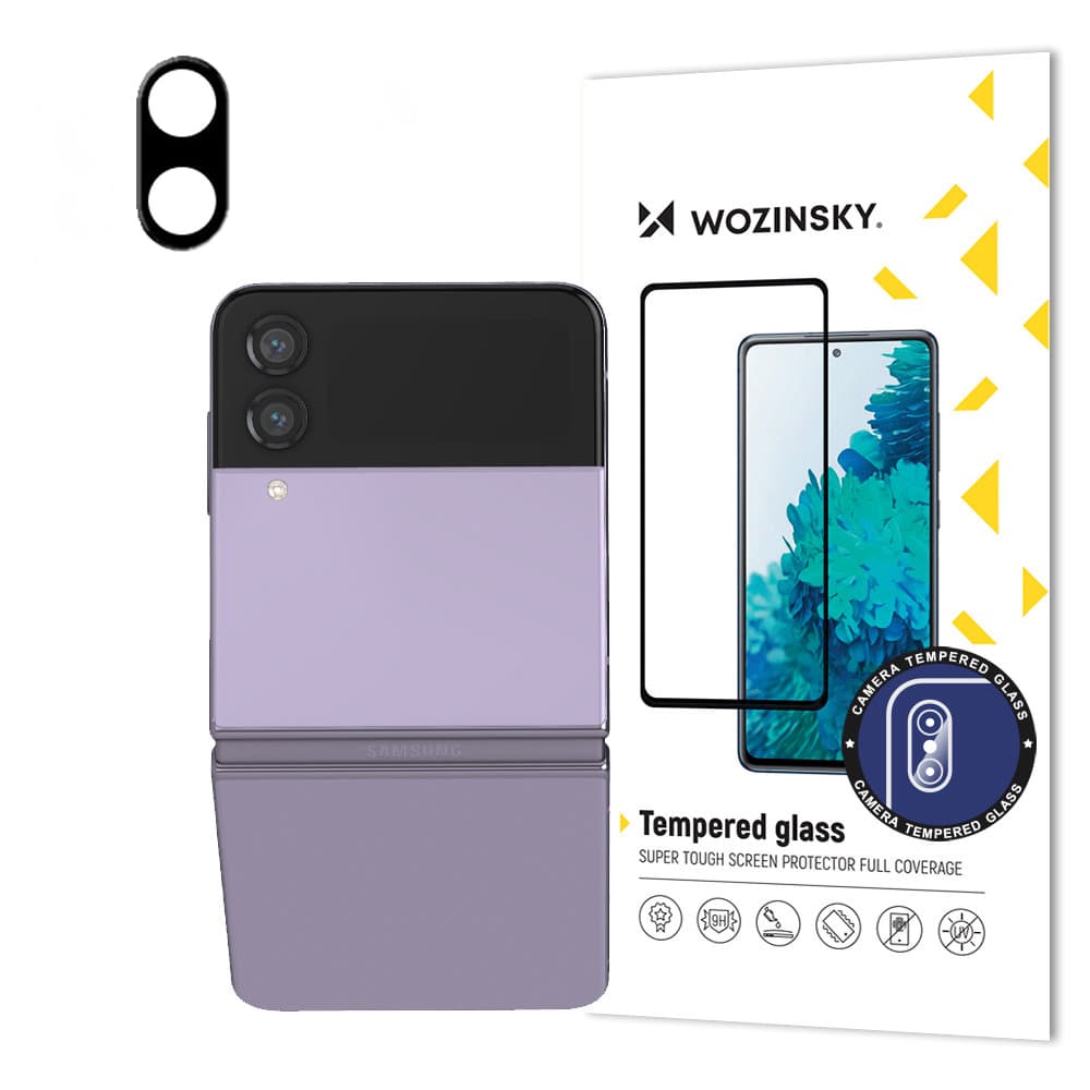 Wozinsky Full Camera steklo za Samsung Galaxy Z Flip 4