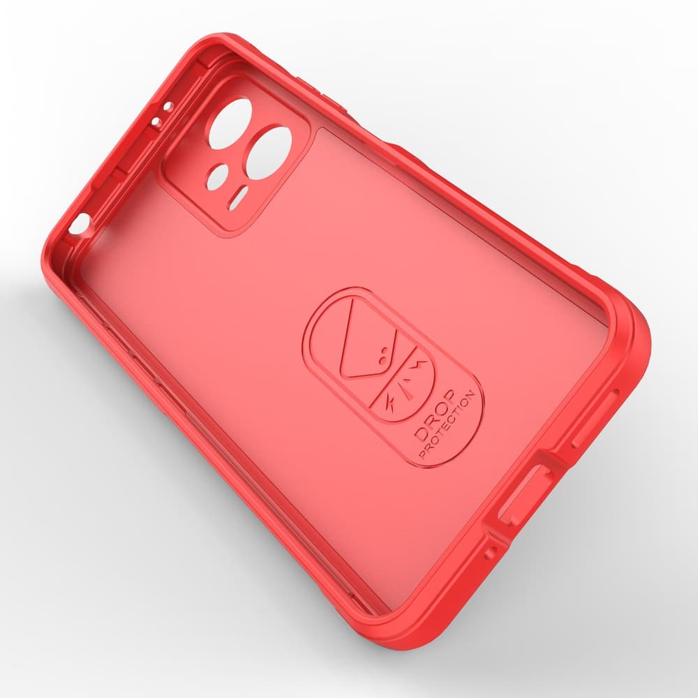 Magic Shield ovitek za Xiaomi Redmi Note 12 5G / Poco X5 5G (okLopni, rdeč) 3