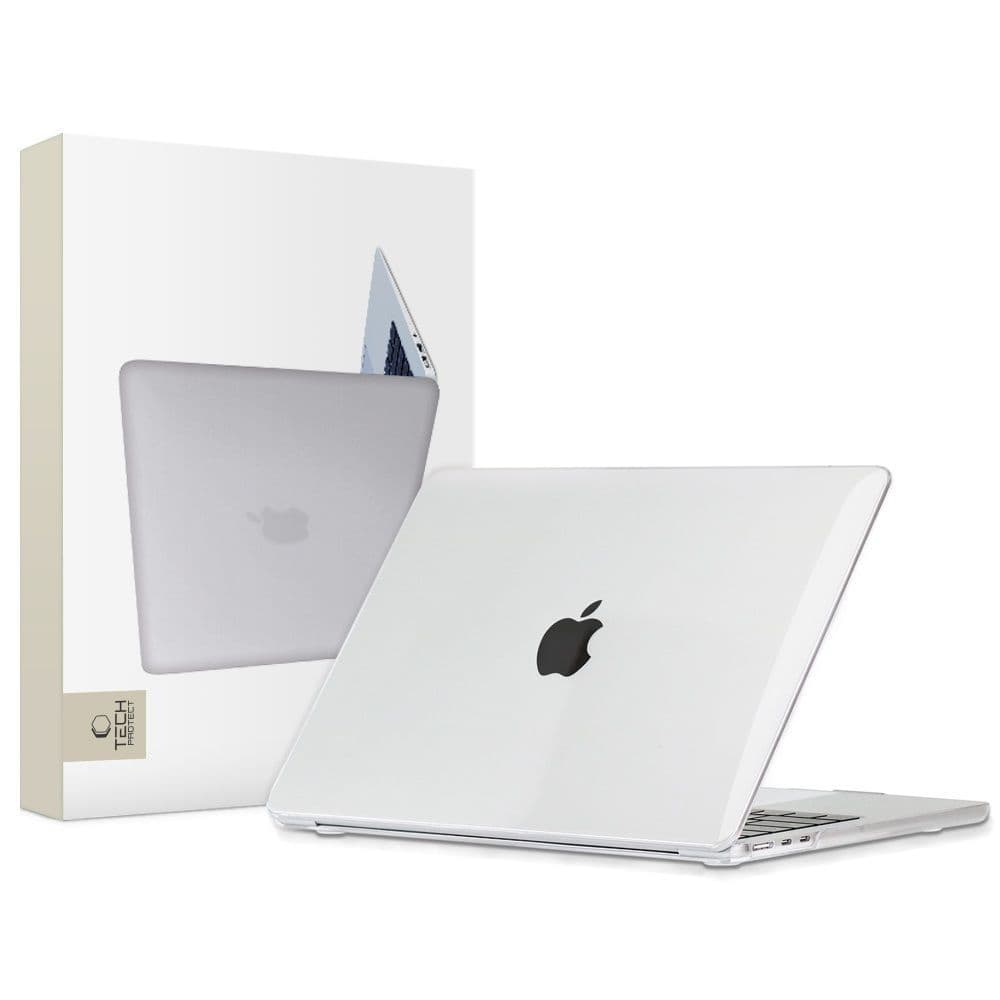 Tech-Protect SmartShell ovitek za MacBook Pro 14" M1/M2/M3 prozoren
