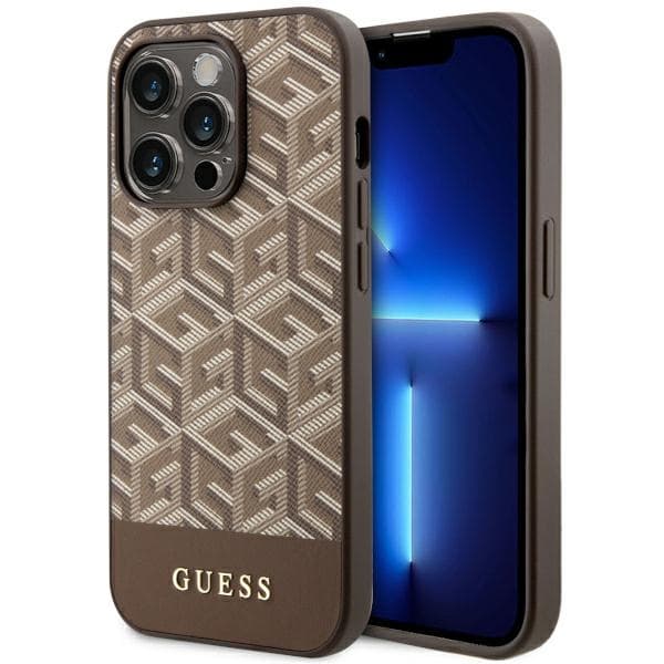Guess GUHMP14XHGCFSEW ovitek za iPhone 14 Pro Max (6,7") rjav